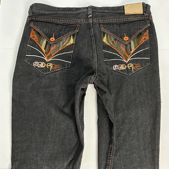 Y2K Red Ape Baggy Jeans - Picture 4 of 8